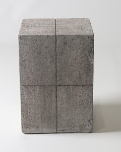 Le Forge - Fibreglass Quad Stool (Grey)