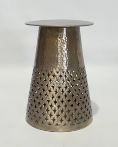 Le Forge - Aluminium Artistic Table 40x40x58cm (Champagne)