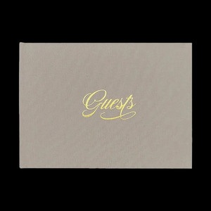 Products: PROFILE GUESTBOOK/GREETINGBOOK LINEN Vision Photos