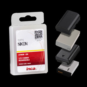 Products: Inca Nikon Rechargeable Camera Battery Vision Photos