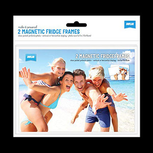 Shot2Go Magnetic Fridge Frames (5x7) - 2 Pk Vision Photos