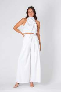Tops: Kara Deluxe Top | White