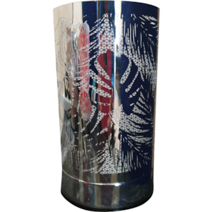 Scentchips: Palms and Ferns Silver Touch Lamp