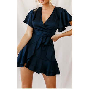 Valentines: Midnight Escape Dress - Navy