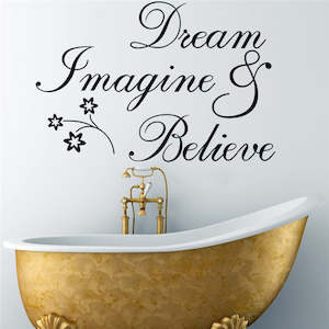 Mothers Day: Dream, Imagine, Believe Wall Decal