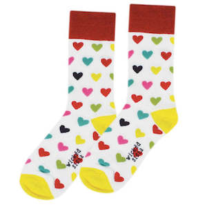 Mothers Day: Hearts Socks