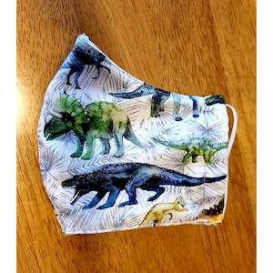 Face Masks: Kids Face Masks - Dinosaur Mix