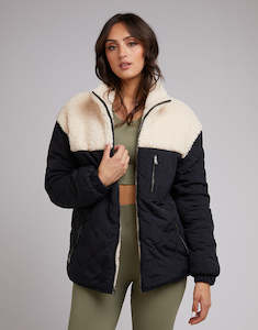 Anderson Reversible Jacket - Black | All About Eve