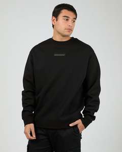 New Arrivals Mens: Exchange Crew / Black | St Goliath Mens
