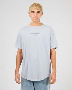 New Arrivals Mens: Ridge Scoop Tee / Sky Blue | Silent Theory Mens