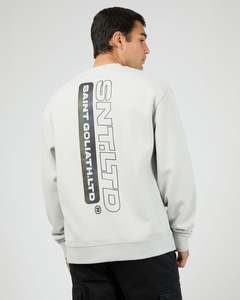New Arrivals Mens: Exchange Crew / Grey | St Goliath Mens