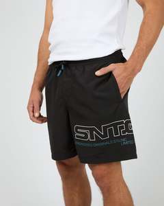 New Arrivals Mens: Hyperlink Short / Black | St Goliath Mens