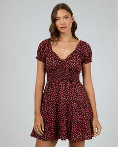 Mini Dresses: Lana Mini Dress / Red Rose | All About Eve