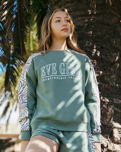Winter Essentials: Savannah Contrast Crew | Eve Girl | Youth