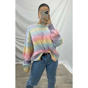 Last Ones: Valerie Knit / Rainbow