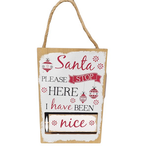 Gift Ideas 1: Naughty / Nice Christmas Plaque