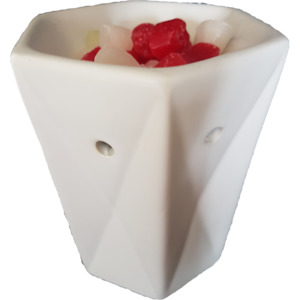 5 00 Specials: White Geometric Oil Burner