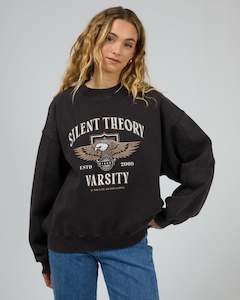 Winter Essentials: Authentic Crew / Washed Black | Silent Theory