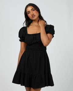 Essential Ss Mini Dress / Black | All About Eve