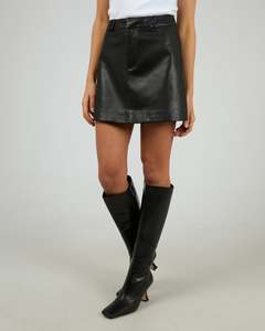 Best Selling: Ayla Mini Skirt / Black | Silent Theory