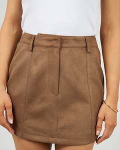 Kira Skirt / Tan | All About Eve