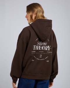 Dalia Hoodie / Chocolate | Silent Theory