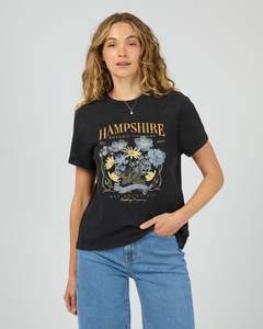 Hampshire Regular Tee / Washed Black