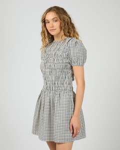 Twiggy Mini Dress / Check