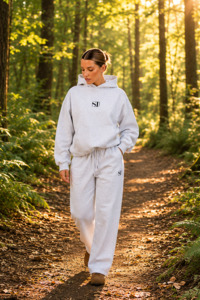 Best Selling: Silent Luxe Trackpant / Snow Marle | Silent Theory