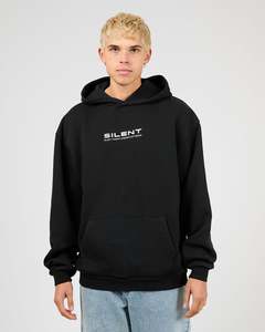 Weld Hoodie / Washed Black | Silent Theory