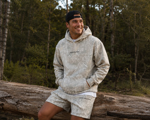 Tree Camo Hoodie / Multicoloured | St Goliath Mens