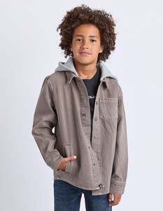 Gravity Hooded Jacket / Mushoom | St Goliath Youth