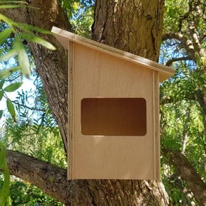 Kohab Open Birdhouse Easy NZ-Made Flatpack Nest Box - Kohab