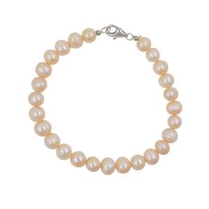 Natural Pink Fresh Water Pearl Bracelet
