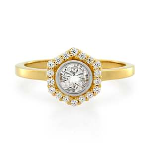 Made To Order: 18ct Yellow Gold Diamond Ring .49ct TW