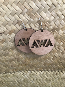 Small Natural AWA Earrings Kohu Design