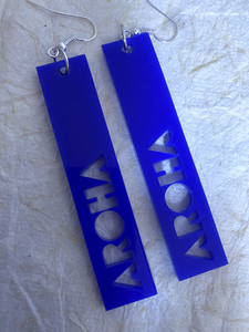 Custom Large Drop Earrings Kohu Design