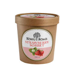 Dairy Free Vegan Range: Strawberry Sorbet (DF, GF, VG)