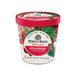 Strawberry Coconut Ice Cream (DF, GF, VG)