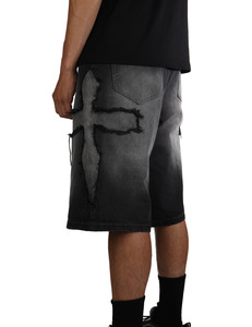 Newest: Cross Denim Shorts