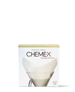 Brew Gear: 100 Filters for 6 Cup Chemex