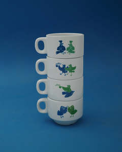 Reusables And Refillables: Half-Caf Mugs Four Pack