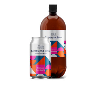 Kombucha Bros Hibiscus Kombucha - Kombucha Bros New Zealand