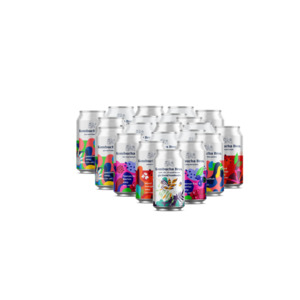 Mix Pack - 24 Cans 5.5% Alcoholic Kombucha - Kombucha Bros New Zealand