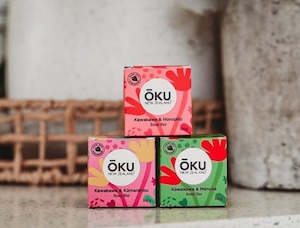 Handmade Soaps: Kawakawa cleansing bars