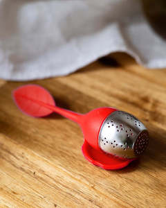 Get Well Soon: Silicone Leaf Tea Infusers (w/drip tray)