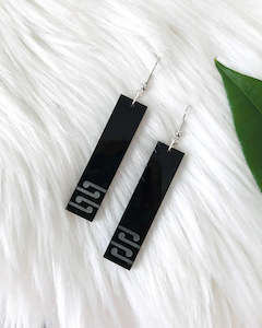 Kia Kaha Te Reo Maori: Tino Rangatiratanga Earrings