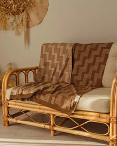 Home And Living: Blanket throw - Poutama Parauri