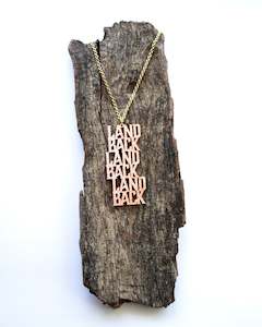 LAND BACK Necklace