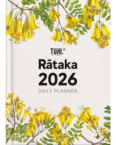 New Arrivals: B5 Day Per Page Rātaka Kowhai Flower 2026